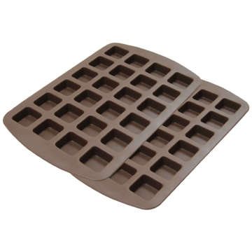 Amazon Vendor Silicone Chocolate Candy Mold Muffin Cups 24-Cavity